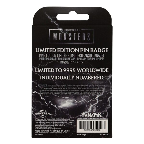 Universal Monsters Kitűző Limited Edition