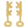SpongeBob SquarePants Replika Crusty Crab Key 24k Gold Plated