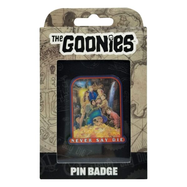 The Goonies Kitűző 40th Anniversary Never Say Die