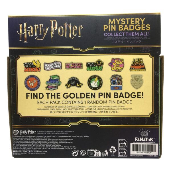 Harry Potter Kitűző Mystery Kitűző Display (12)
