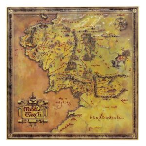 Lord of the Rings Replika Map Limited Edition