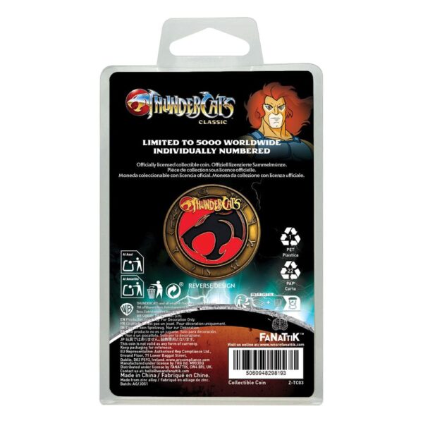 Metal Gear Solid Delta Collectable Coin Lion-O 40th Anniversary Limited Edition