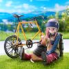 Laid Back Camp F:NEX PVC Szobor 1/7 Nadeshiko Kagamihara 13 cm