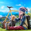 Laid Back Camp F:NEX PVC Szobor 1/7 Nadeshiko Kagamihara 13 cm