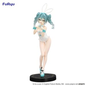 Hatsune Miku BiCute Bunnies PVC Szobor Miku Rurudo White Color Ver. 27 cm