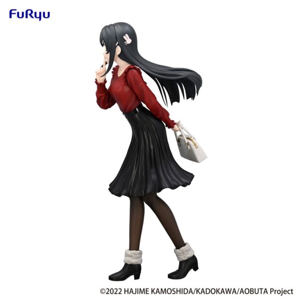 Rascal Does Not Dream of Bunny Girl Senpai Trio-Try-iT PVC Szobor Mai Sakurajima Winter Outfit Ver. 21 cm