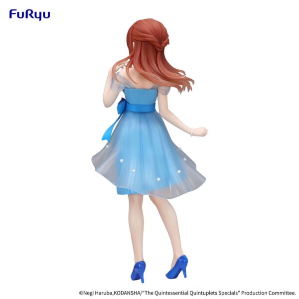 The Quintessential Quintuplets Trio-Try-iT PVC Szobor Nakano Miku Pastel Dress Ver. 21 cm