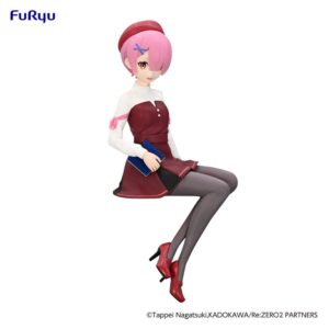 Re:Zero Starting Life in Another World Noodle Stopper PVC Szobor Ram Book Girl Ver. 14 cm