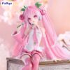 Hatsune Miku Noodle Stopper PVC Szobor Sakura Miku 2024 Pearl Color Ver. 15 cm