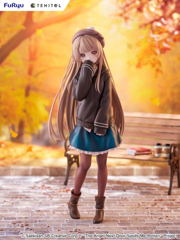 The Angel Next Door Spoils Me Rotten Tenitol Tall PVC Szobor Mahiru Shiina Autumn Ver. 30 cm
