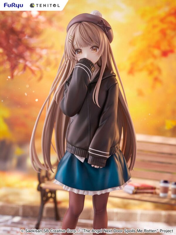 The Angel Next Door Spoils Me Rotten Tenitol Tall PVC Szobor Mahiru Shiina Autumn Ver. 30 cm