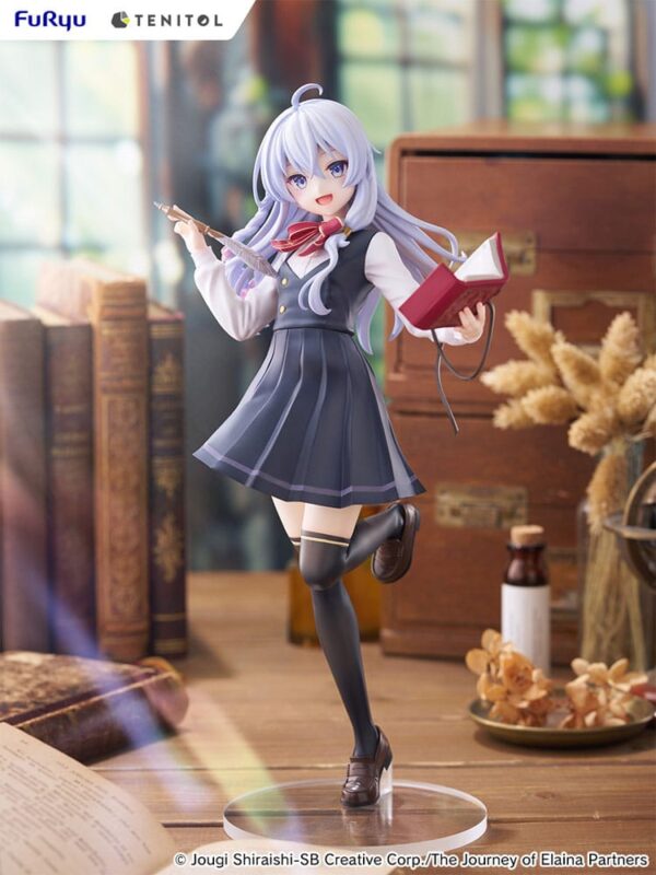 Wandering Witch: The Journey of Elaina Tenitol Tall PVC Szobor Elaina School Uniform Ver. 29 cm