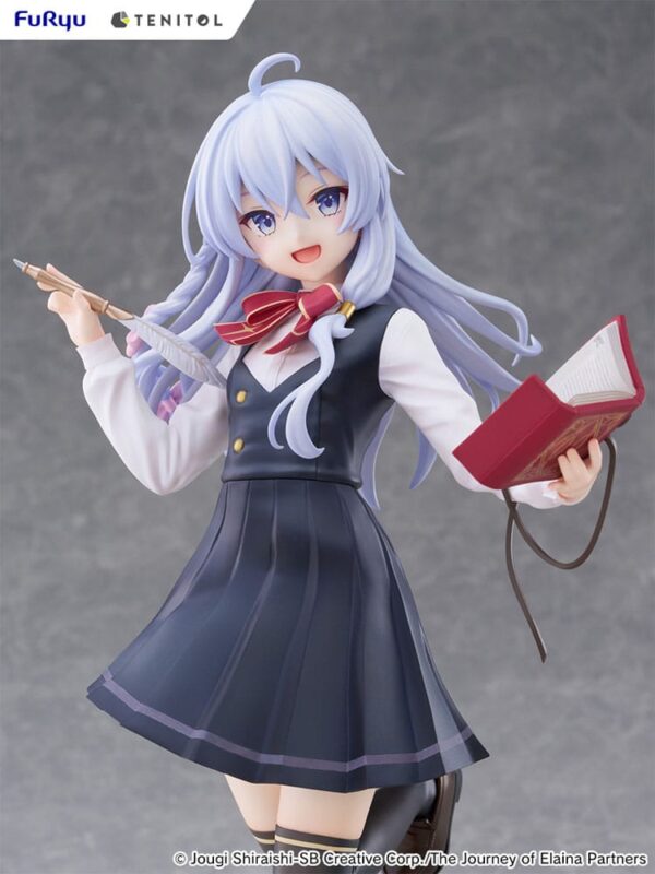 Wandering Witch: The Journey of Elaina Tenitol Tall PVC Szobor Elaina School Uniform Ver. 29 cm