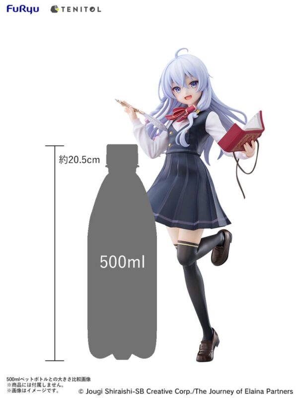Wandering Witch: The Journey of Elaina Tenitol Tall PVC Szobor Elaina School Uniform Ver. 29 cm