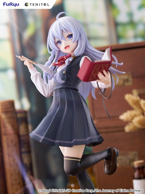 Wandering Witch: The Journey of Elaina Tenitol Tall PVC Szobor Elaina School Uniform Ver. 29 cm