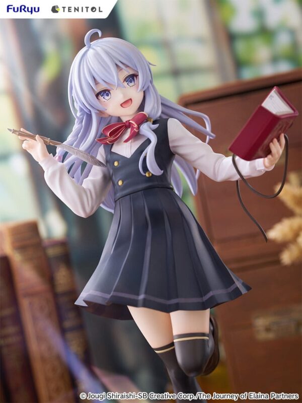 Wandering Witch: The Journey of Elaina Tenitol Tall PVC Szobor Elaina School Uniform Ver. 29 cm
