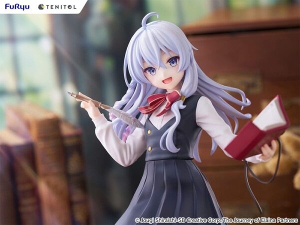 Wandering Witch: The Journey of Elaina Tenitol Tall PVC Szobor Elaina School Uniform Ver. 29 cm