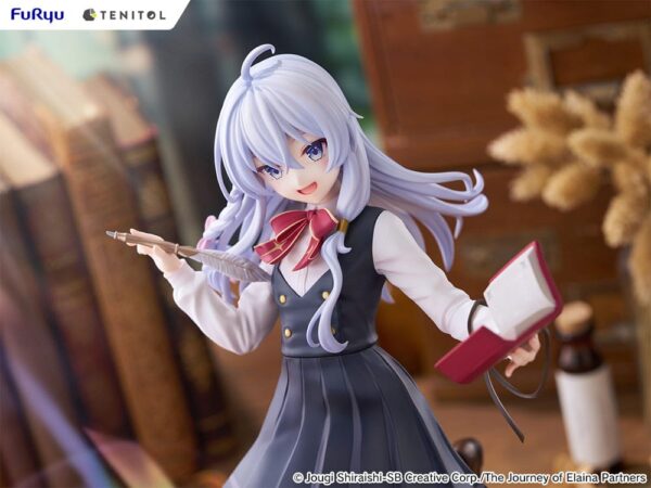 Wandering Witch: The Journey of Elaina Tenitol Tall PVC Szobor Elaina School Uniform Ver. 29 cm