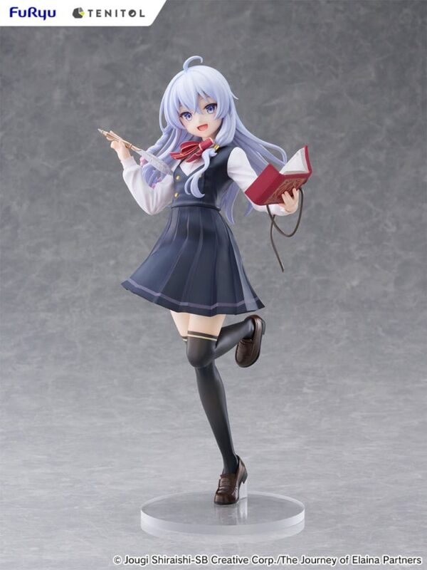 Wandering Witch: The Journey of Elaina Tenitol Tall PVC Szobor Elaina School Uniform Ver. 29 cm