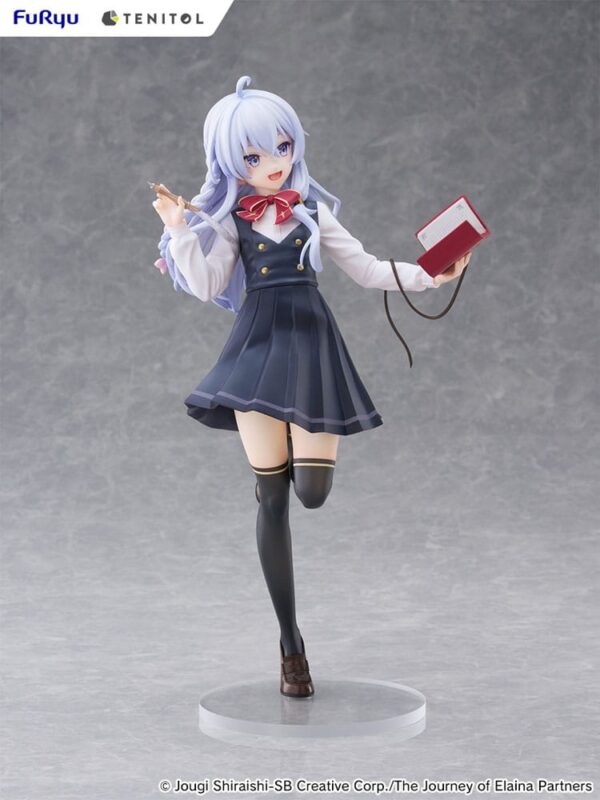 Wandering Witch: The Journey of Elaina Tenitol Tall PVC Szobor Elaina School Uniform Ver. 29 cm