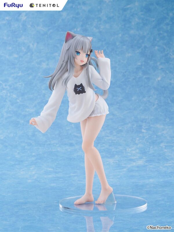 VTuber Tenitol Tall PVC Szobor Nachoneko 30 cm VTuber Tenitol Tall PVC Szobor Nachoneko 30 cm