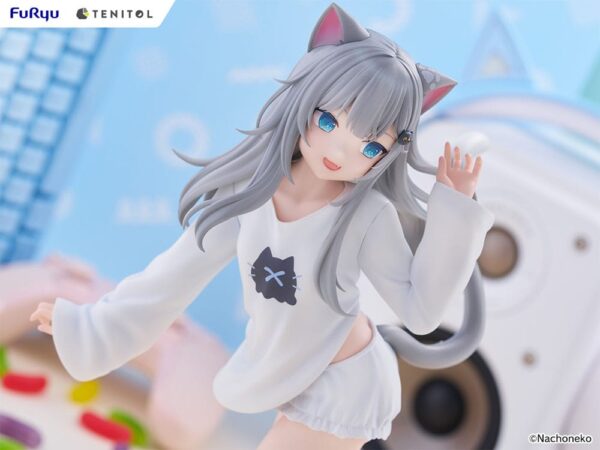 VTuber Tenitol Tall PVC Szobor Nachoneko 30 cm VTuber Tenitol Tall PVC Szobor Nachoneko 30 cm