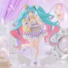 Hatsune Miku Tenitol PVC Szobor Hatsune Miku Yumekawa Princess Lavender Ver. 21 cm