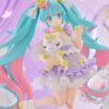 Hatsune Miku Tenitol PVC Szobor Hatsune Miku Yumekawa Princess Lavender Ver. 21 cm