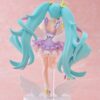 Hatsune Miku Tenitol PVC Szobor Hatsune Miku Yumekawa Princess Lavender Ver. 21 cm