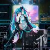 Hatsune Miku Szobor 1/7 Hatsune Miku x MTV 20 cm Hatsune Miku Szobor 1/7 Hatsune Miku x MTV 20 cm