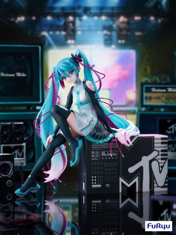 Hatsune Miku Szobor 1/7 Hatsune Miku x MTV 20 cm Hatsune Miku Szobor 1/7 Hatsune Miku x MTV 20 cm