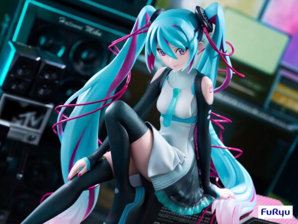 Hatsune Miku Szobor 1/7 Hatsune Miku x MTV 20 cm Hatsune Miku Szobor 1/7 Hatsune Miku x MTV 20 cm