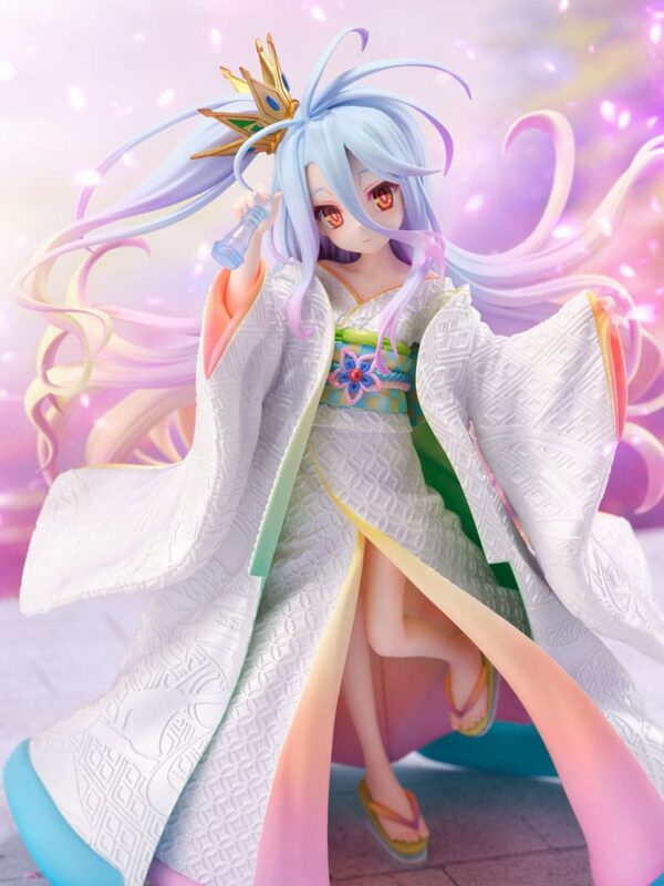 No Game no Life PVC Szobor 1/7 Shiro -Shiromuku- 23 cm