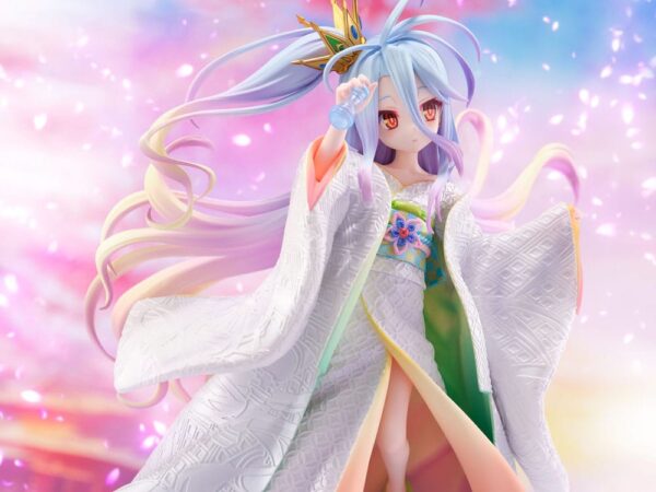 No Game no Life PVC Szobor 1/7 Shiro -Shiromuku- 23 cm