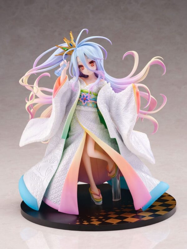 No Game no Life PVC Szobor 1/7 Shiro -Shiromuku- 23 cm