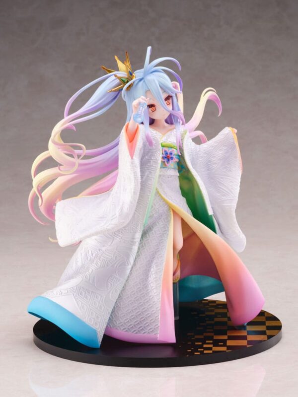 No Game no Life PVC Szobor 1/7 Shiro -Shiromuku- 23 cm