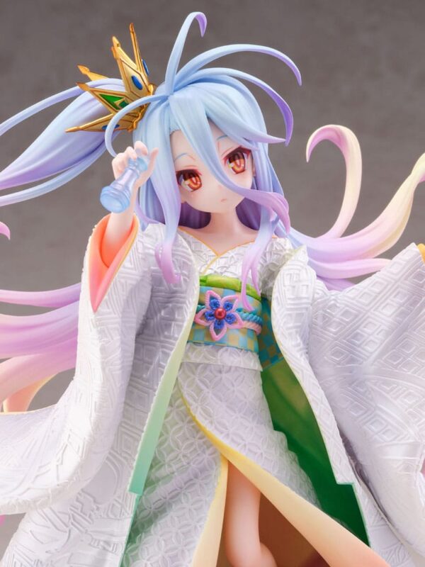 No Game no Life PVC Szobor 1/7 Shiro -Shiromuku- 23 cm