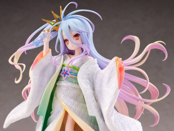 No Game no Life PVC Szobor 1/7 Shiro -Shiromuku- 23 cm