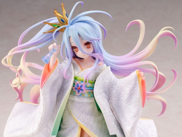 No Game no Life PVC Szobor 1/7 Shiro -Shiromuku- 23 cm