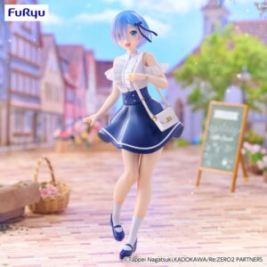 Re:Zero Starting Life in Another World Trio-Try-iT PVC Szobor Rem Date Plan Ver. 21 cm