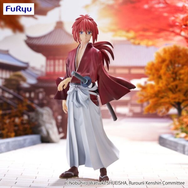 Rurouni Kenshin: Meiji Kenkaku Romantan Trio-Try-iT PVC Szobor Kenshin Himura 19 cm