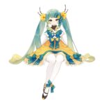 Hatsune Miku Noodle Stopper PVC Szobor Hatsune Miku 2025 Chinese New Year Ver. 14 cm