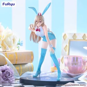 Chainsaw Man BiCute Bunnies PVC Szobor Power Light Blue Color Ver. 30 cm