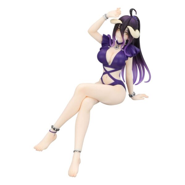 Overlord Noodle Stopper PVC Szobor Albedo Swimsuit Dark Purple Color Ver. 16 cm
