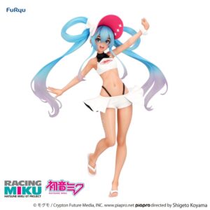 Hatsune Miku GT Project Trio-Try-iT PVC Szobor Racing Miku 2024 Summer Holiday Ver. 23 cm