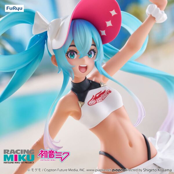 Hatsune Miku GT Project Trio-Try-iT PVC Szobor Racing Miku 2024 Summer Holiday Ver. 23 cm Hatsune Miku GT Project Trio-Try-iT PVC Szobor Racing Miku 2024 Summer Holiday Ver. 23 cm