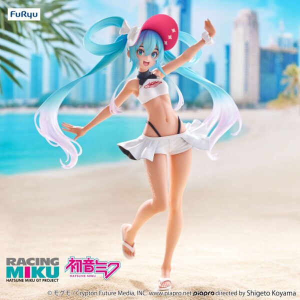 Hatsune Miku GT Project Trio-Try-iT PVC Szobor Racing Miku 2024 Summer Holiday Ver. 23 cm Hatsune Miku GT Project Trio-Try-iT PVC Szobor Racing Miku 2024 Summer Holiday Ver. 23 cm