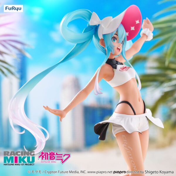 Hatsune Miku GT Project Trio-Try-iT PVC Szobor Racing Miku 2024 Summer Holiday Ver. 23 cm Hatsune Miku GT Project Trio-Try-iT PVC Szobor Racing Miku 2024 Summer Holiday Ver. 23 cm