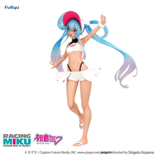 Hatsune Miku GT Project Trio-Try-iT PVC Szobor Racing Miku 2024 Summer Holiday Ver. 23 cm Hatsune Miku GT Project Trio-Try-iT PVC Szobor Racing Miku 2024 Summer Holiday Ver. 23 cm