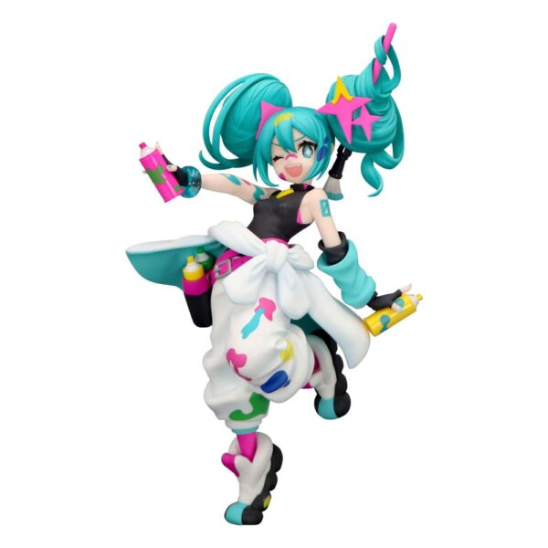 Hatsune Miku Trio-Try-iT PVC Szobor Miku Paint Girl 19 cm Hatsune Miku Trio-Try-iT PVC Szobor Miku Paint Girl 19 cm